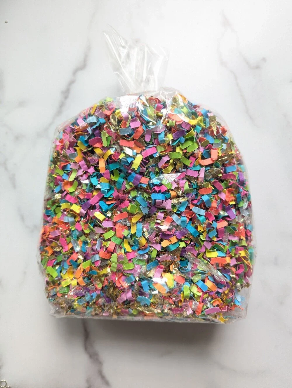 Paper Confetti Mix With Sparkle - birthday parties, tablescapes, party planners
